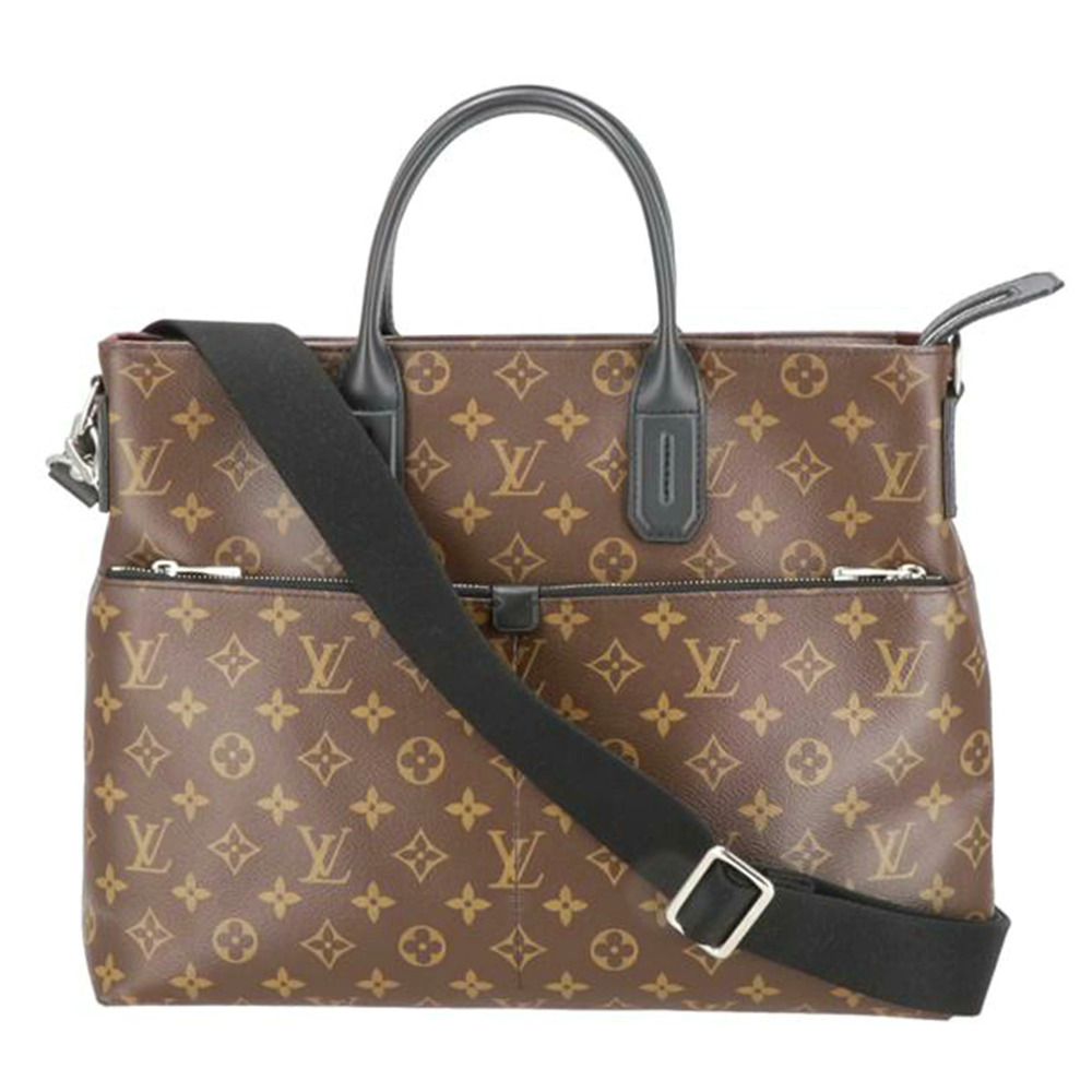 Louis Vuitton Noe Monogram Canvas Leather Macassar Brown